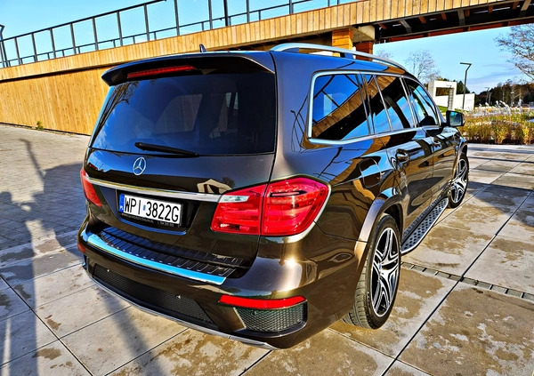 Mercedes-Benz GL cena 122000 przebieg: 343000, rok produkcji 2013 z Wąchock małe 781